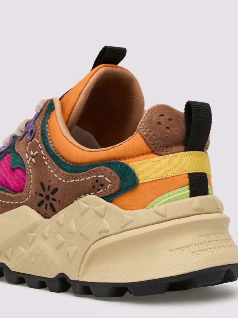 Flower Mountain RULIS WOMAN
Suede and technical fabric sneakers in Fuchsia - Picture 6 of 15